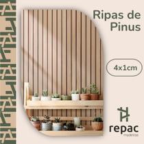 40 Ripas de Madeira Pinus 4x1x40 cm Kit para Artesanato, Decoração e Painel Ripado 40 Ripas de Madeira Pinus 4x1x40 cm Kit para Artesanato, Decoração e Painel Ripado