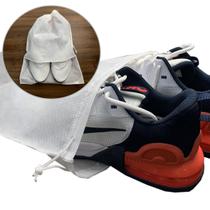 40 Saco Porta Sapato Grande Tenis Salto TNT Visor 33x43 Vr