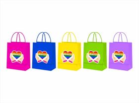 40 Sacolinhas Pride LGBTQIA+ - Produto artesanal