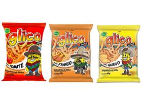 40 Salgadinhos Milho Glico 40g - Escolha O Sabor - Ebicen