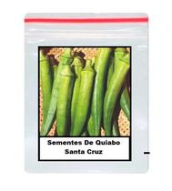 40 Sementes De Quiabo Santa Cruz