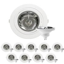 40 Spot Embutir Plana AR111 + Lâmpada LED 12W 4000K Save Energy 40 Spot Embutir Plana AR111 + Lâmpada LED 12W 4000K Save Energy