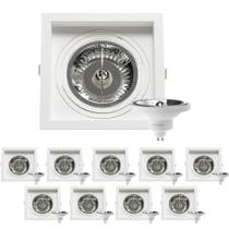 40 Spot Embutir Recuo AR111 + Lâmpada LED 12W 4000K Save Energy 40 Spot Embutir Recuo AR111 + Lâmpada LED 12W 4000K Save Energy