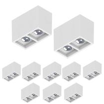 40 Spot Sobrepor Duplo PAR20 E27 Branco Save Energy SE-385.2560 40 Spot Sobrepor Duplo PAR20 E27 Branco Save Energy SE-385.2560