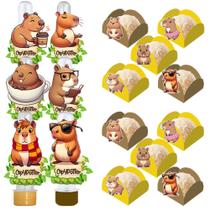 40 Tubetes Capivara e 100 Forminhas 40 Tubetes Capivara e 100 Forminhas