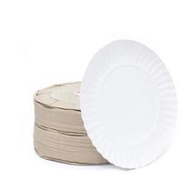 40 Un Prato De Papelão Redondo n10 34,5cm Para Salgados