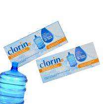 40 Unidades Pastilhas Clorin Para Purificar Água Galão 20L