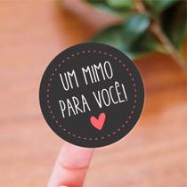 400 Adesivos Promocionais Personalizados 4x4 cm em Vinil