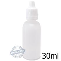 400 Frasco Plástico 30ml conta gotas Natural - Ref 14802