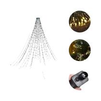 400 Luzes LED Para Árvore De Natal, Decoração Interna E Externa, Luzes Em Cascata, Kit DIY De Natal 400 Luzes LED Para Árvore De Natal, Decoração Interna E Externa, Luzes Em Cascata, Kit DIY De Natal