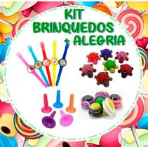 400 Mini Brinquedos- Sacolinha Surpresa Kit+ Alegriaatacado