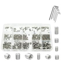 400 parafuso sem cabeça chave allen m2,5 m3 m4 m5 m6 m8 inox 400 parafuso sem cabeça chave allen m2,5 m3 m4 m5 m6 m8 inox