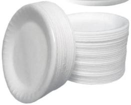 400 Prato De Isopor Térmico Refeição 21Cm Raso Ultra (1Pct) 400 Prato De Isopor Térmico Refeição 21Cm Raso Ultra (1Pct)