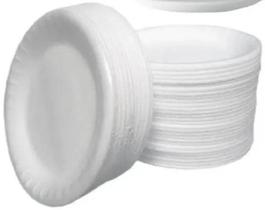 400 Prato Isopor Térmico Redondo 15Cm Fundo Copobrás (1Cx)