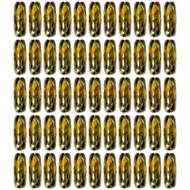 400 Unidades De Fecho Canoa Dourado Para Corrente De Bolinha