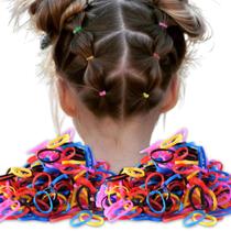 4000 Peças Xuxinha Liguinha Elástico Cabelo Feminino 2 Pacotes