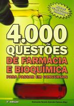 4000 questoes de farmacia e bioquimica p/ passar em concursos - NILO BOOK