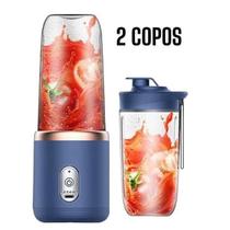 400ML 6 Lâminas Espremedor Elétrico Mini Liquidificador Portátil De Suco De Alimentos Misturador Leite