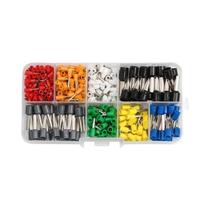 400PCS Terminais De Crimpagem Elétrica Conectores De Extremidade De Cabo VE Conectores De Cabo