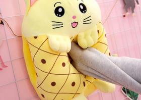 40cm Fruta animal três em um cobertor de travesseiro rabanete de pelúcia colcha de travesseiro Travesseiros de pelúcia 40cm Fruta animal três em um cobertor de travesseiro rabanete de pelúcia colcha de travesseiro Travesseiros de pelúcia