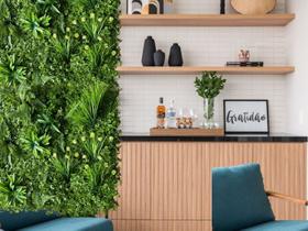 4,0m² Jardim de plantas artificiais alta qualidade perfeito decoração ambientes internos e externos.