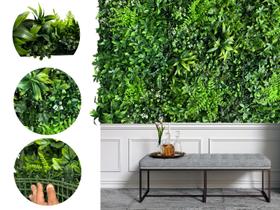 4,0m² Jardim de plantas artificiais alta qualidade perfeito decoração ambientes internos e externos.