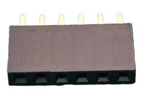 40x Barra de Pinos 1x6 Pci 180º Mci Femea