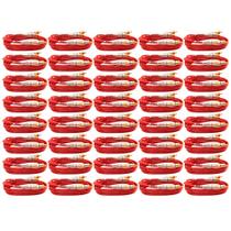 40x Cabo RCA Som Automotivo Prime Plug Metal Banhado a Ouro Vermelho Diâmetro 1m Svart Tech One