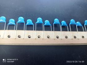 40x Capacitor Ceramico 2,2nf/100v = 2k2/100v Epox