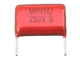 40x Capacitor Poliester 470nf/250v = 470k/250v 5% Mpp474j