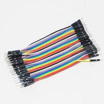 40X Jumper Dupont M-M Arduino Macho Macho 10cm
