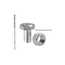 42 Parafusos Porca 5 por 16 Estant. Prateleira Linha Pesada