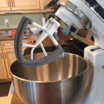 45-5QT cabeça de inclinação para kitchenAid cinza + branco stand mixer