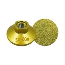 45/60/100 Cabeça De Moagem Plana Soldada Com Rosca M14 Para Polimento De Mármore, Quartzo E