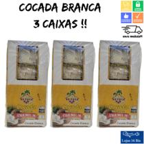 45 Cocadas Branca Artesanal Premium 15x40g Sabores do Coco Minas Gerais