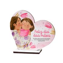 45 Kit Coração MDF Homenagem com Amor Especial Mães