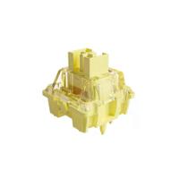 45 Peças Switch De Teclado Akko Cream Yellow Blue Pro V3 Linear Kit 45 Un Computador Mecânico Games Peças Amarelo Azul