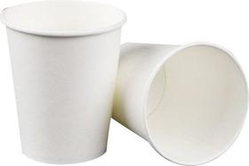 450 Copos Papel Biodegradável Branco Térmico 200 Ml S/tampa