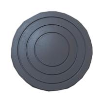 4620er4002b - Kit 4 Pçs Calço/pé De Borracha Macia Cinza