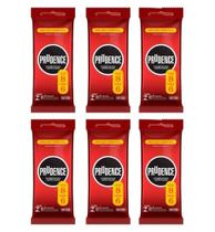 48 Camisinha Preservativo Prudence Lubrificado 6 Pacotes