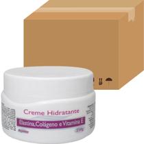 48 Creme Hidratante Alquimia Elastina Colágeno e Vitamina E Pote 250g