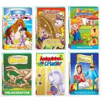 48 Livrinhos Infantil Histórias Historinhas Sem Repetição Fábulas Contos Animais Agradecimento Biblico - Bicho Esperto 48 Livrinhos Infantil Histórias Historinhas Sem Repetição Fábulas Contos Animais Agradecimento Biblico - Bicho Esperto