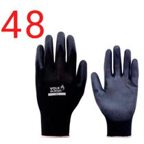 48 Luvas Volk Segurança Multitato Nylon Mecânico Montagem