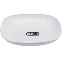 48 Pratos Plásticos Restaurante 17cm Branco Servir Petiscos