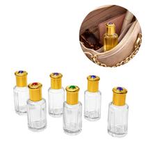 48 Recipiente Vidro Roll On Perfumes Leva na Bolsa 12ml