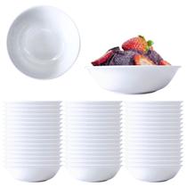 48 Tigelas Bowl Cumbuca Pote Redondo em Melamina 200ml