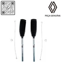 485216124r - kit com 2 braços da caixa de direção com coifa - motor 1.0 12v b4d - 2016 em diante - kwid
