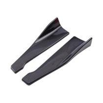 48cm Universal Carro Pára-choques Tira Lábio Spoiler Difusor Divisor Protetor De Arranhões Para Audi