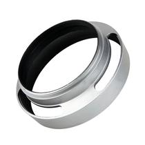 49mm alumínio prata lente oblíqua capa interna capa de rosca para Leica Slr
