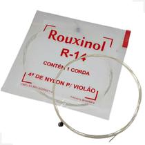 4ª Corda Ré Avulsa São Gonçalo Nylon Rouxinol P/ Violão